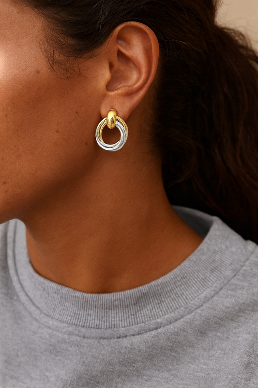 Eclipse Link Earrings